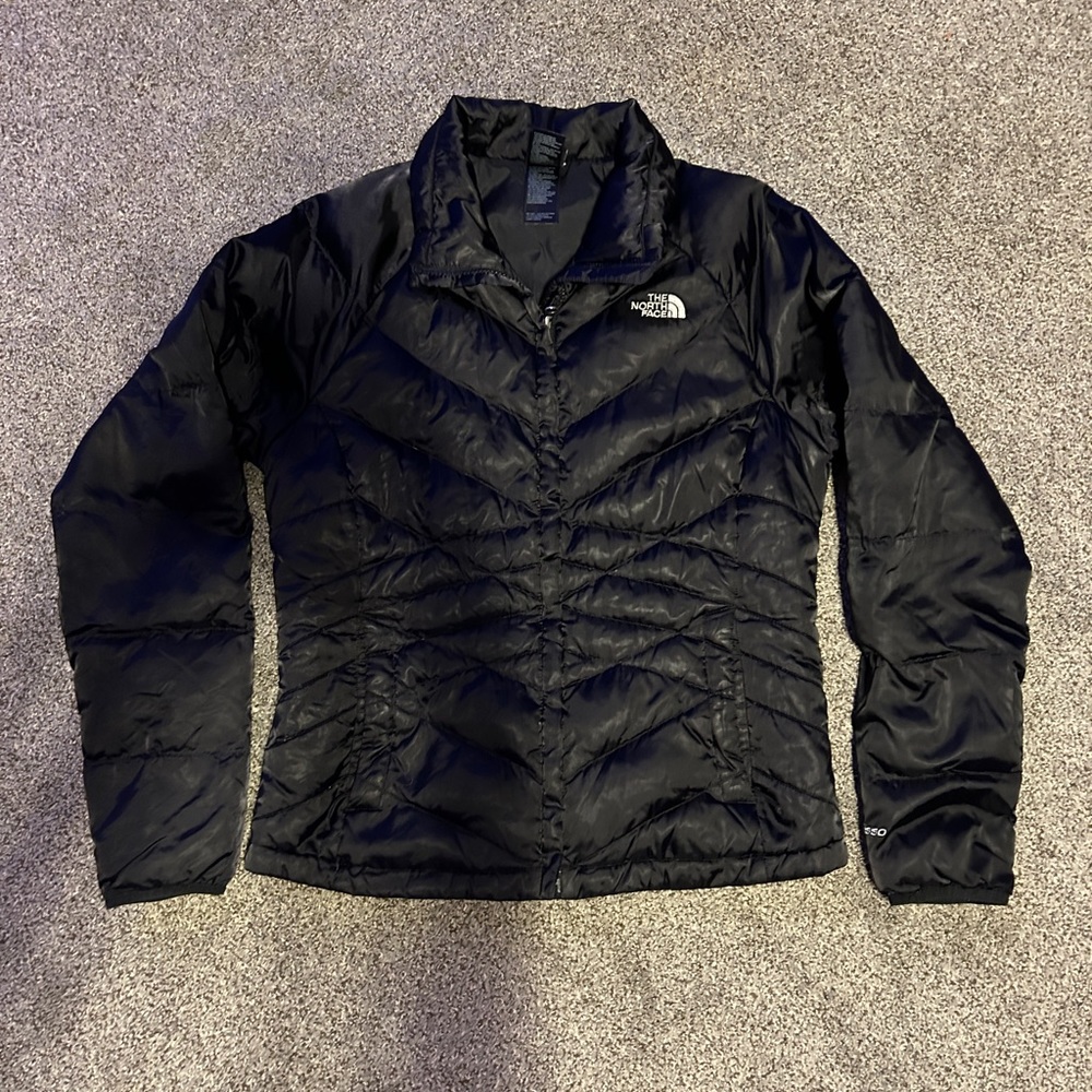 North face jacket size medium, black